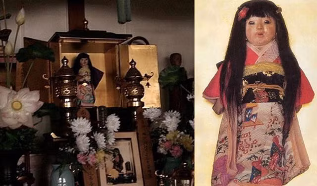 Con búp bê thuộc vùng Iwamizawa sở hữu mái tóc kỳ lạ