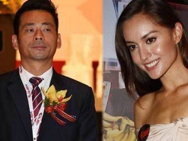 Ông trùm sòng bạc Macau Alvin Chau và cô bồ nhí - người mẫu Mandy Lieu.