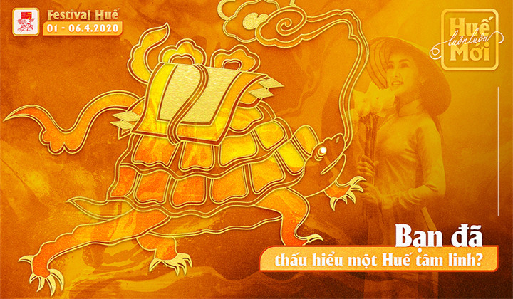 Hình ảnh rùa, biểu tượng sự hài hoà âm dương, đại diện cho những nét văn hoá tâm linh trên vùng đất Cố đô. Hình ảnh rùa, biểu tượng sự hài hoà âm dương, đại diện cho những nét văn hoá tâm linh trên vùng đất Cố đô.