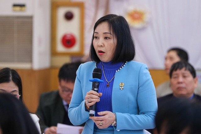 Đại diện Liên đoàn Lao động tỉnh Bắc Ninh phát biểu - Ảnh: VGP/Nhật Bắc Đại diện Liên đoàn Lao động tỉnh Bắc Ninh phát biểu - Ảnh: VGP/Nhật Bắc