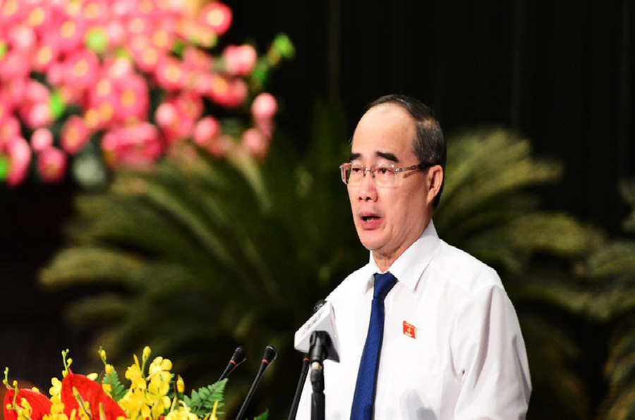 Bí thư Thành ủy TPHCM phát biểu tại phiên khai mạc Bí thư Thành ủy TPHCM phát biểu tại phiên khai mạc