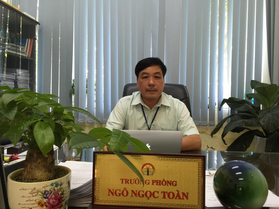 Ông Ngô Ngọc Toàn - Trưởng phòng GD&ĐT huyện Mộc Châu - Sơn La Ông Ngô Ngọc Toàn - Trưởng phòng GD&ĐT huyện Mộc Châu - Sơn La