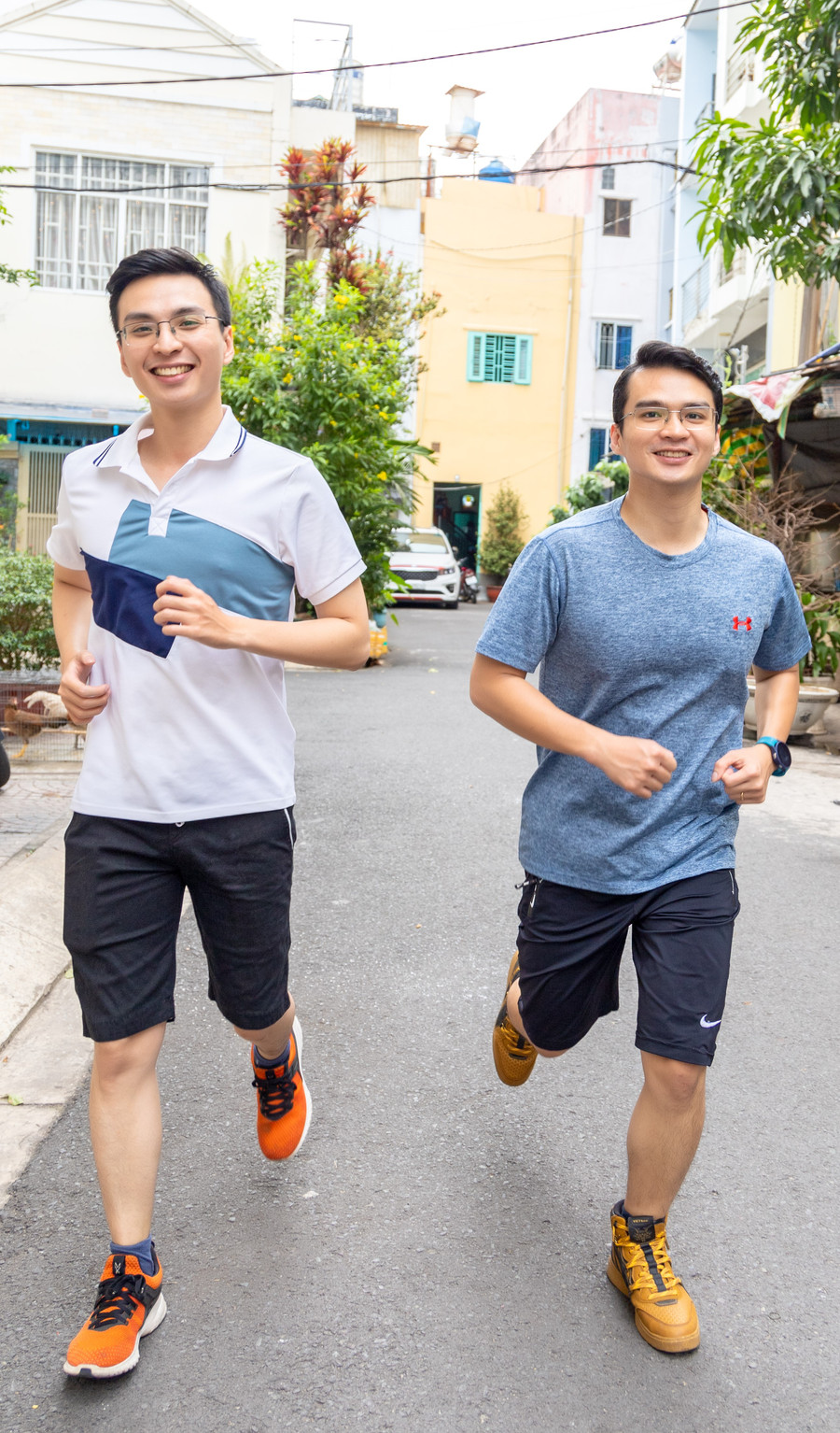 Anh em bác sĩ 9X Nguyễn Trung Nghĩa và Nguyễn Trung Kiên thường luyện tập thể thao thường xuyên để nâng cao thể chất lẫn tinh thần (Ảnh: MINK). Anh em bác sĩ 9X Nguyễn Trung Nghĩa và Nguyễn Trung Kiên thường luyện tập thể thao thường xuyên để nâng cao thể chất lẫn tinh thần (Ảnh: MINK).