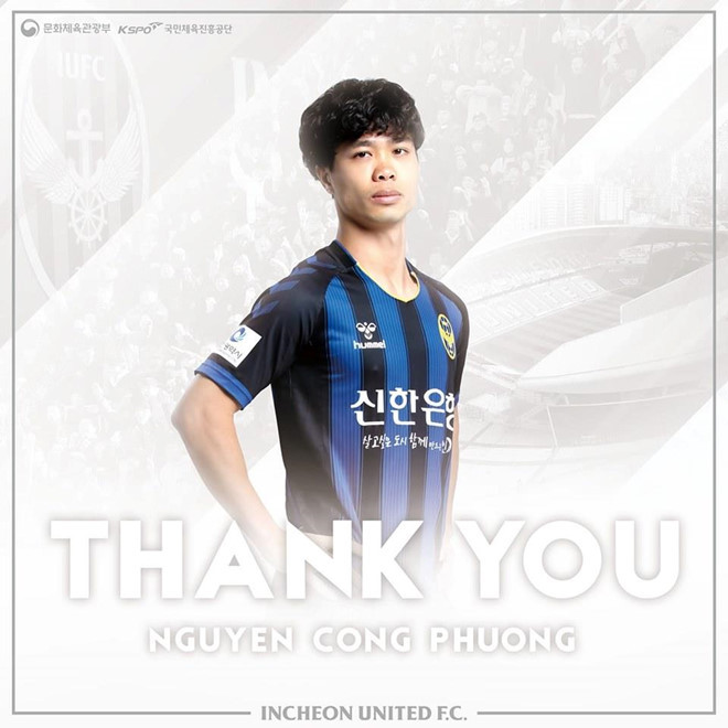 Incheon cám ơn đóng góp của Công Phượng trong thời gian vừa qua Incheon cám ơn đóng góp của Công Phượng trong thời gian vừa qua