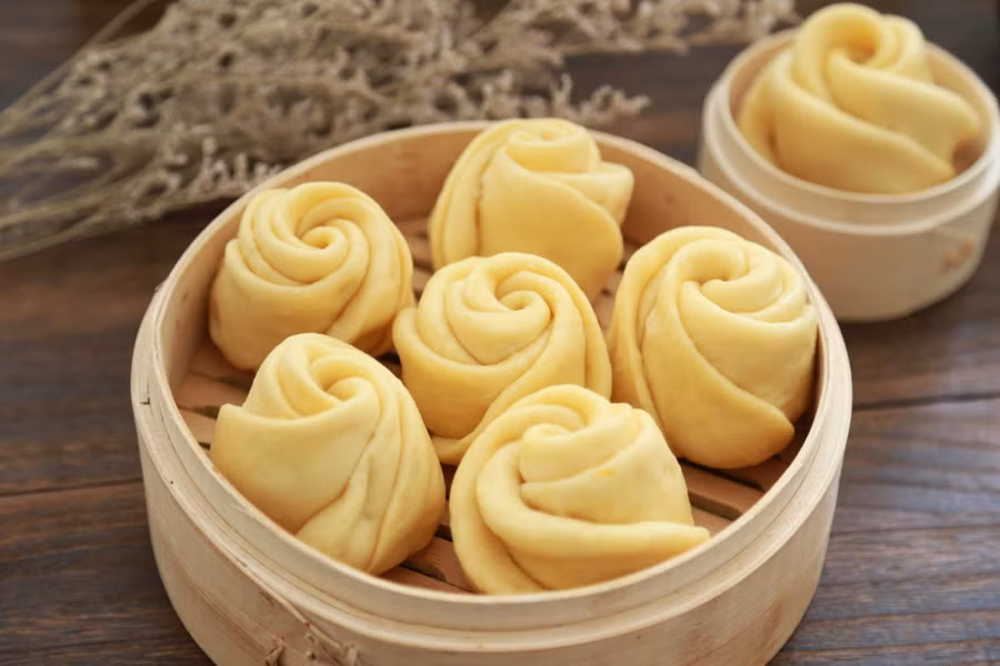 Bánh bao hoa hồng: Tưởng không dễ mà dễ không tưởng! - Ảnh 1.