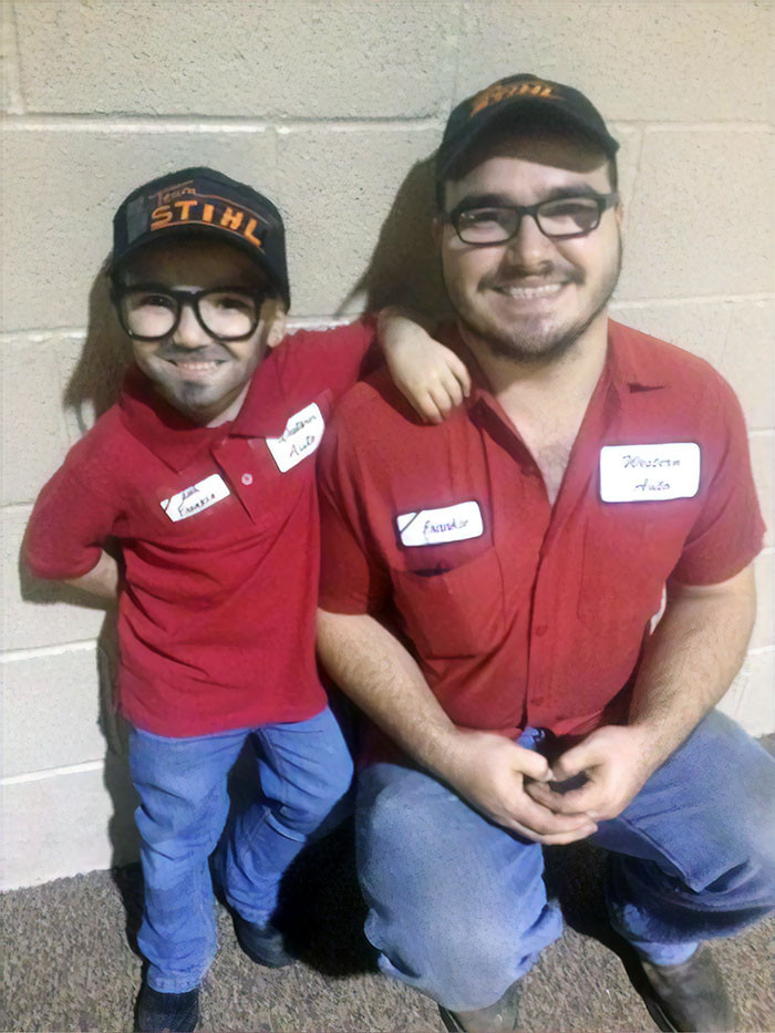 Daughter Becomes Dad As Costume