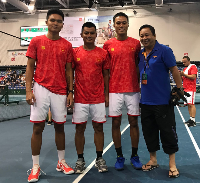 Tuyển quần vợt Việt Nam vô địch Davis Cup nhóm 3 châu Á Thái Bình Dương - ảnh 8