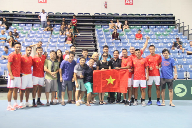 Tuyển quần vợt Việt Nam vô địch Davis Cup nhóm 3 châu Á Thái Bình Dương - ảnh 10