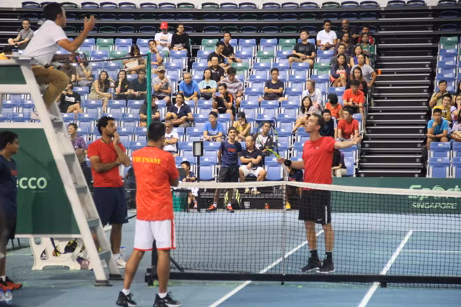 Tuyển quần vợt Việt Nam vô địch Davis Cup nhóm 3 châu Á Thái Bình Dương - ảnh 4