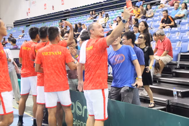 Tuyển quần vợt Việt Nam vô địch Davis Cup nhóm 3 châu Á Thái Bình Dương - ảnh 9