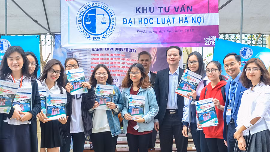 Sinh viên Trường Đại học Luật Hà Nội. (Ảnh tư liệu)