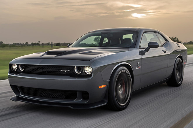 Một chiếc Dodge Challenger Hellcat. Ảnh: Hennesseyperformance.
