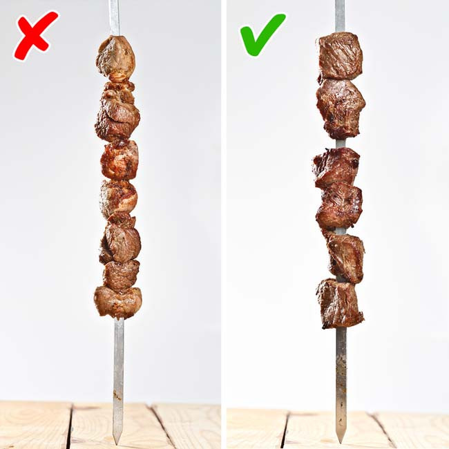 9 sai lầm khiến bạn làm món thịt xiên nướng không bao giờ ngon nổi - 1