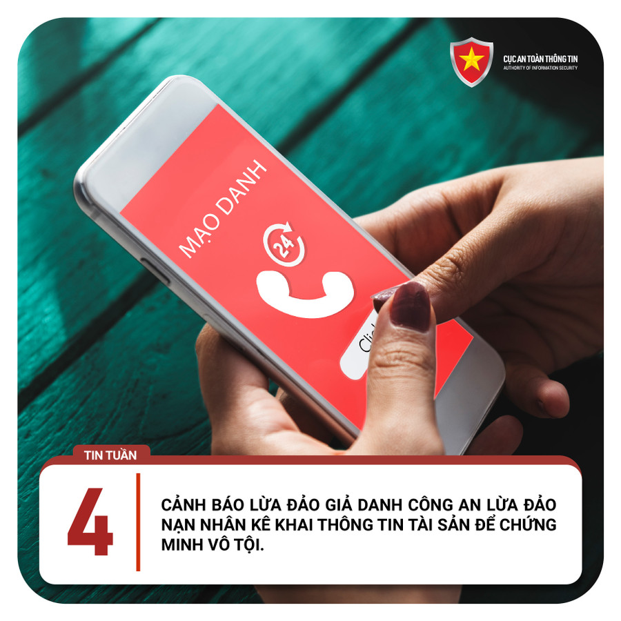 Mạo danh Công an để lừa đảo. Mạo danh Công an để lừa đảo.