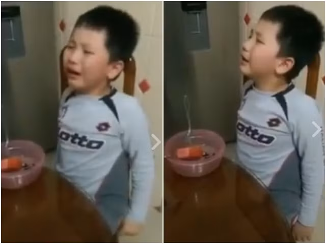 Em trai khóc lóc không cho chị lấy chồng vô cùng đáng yêu khiến nhiều người thích thú