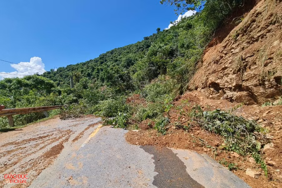 Ông Nguyễn Việt Phương cho biết, từ đầu tháng 9 đến nay, Chi cục Quản lý đường bộ 2.2 đã yêu cầu Công ty CP 495 (đơn vị quản lý tuyến) huy động hàng chục máy múc, máy đào... và tối đa nhân lực lên khắc phục hậu quả, đảm bảo giao thông đi lại.