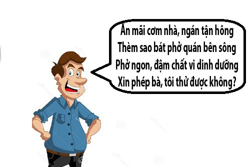 Ăn cơm ăn phở ảnh 1 Ăn cơm ăn phở