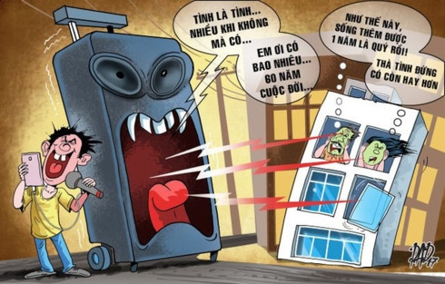 "rác" âm thanh và câu chuyện ứng xử văn hóa tại khu dân cư hình 1 "rac" am thanh va cau chuyen ung xu van hoa tai khu dan cu hinh 1