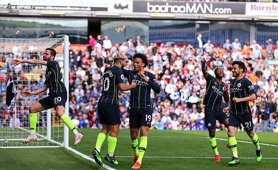 Man City đánh bại Burnley với tỷ số tối thiểu