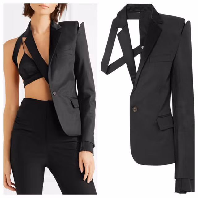 Chiếc áo có thiết kế kỳ lạ “nửa chính chuyên nửa hoang dã” trị giá hàng ngàn USD ảnh 1