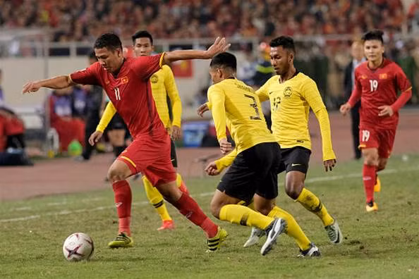 Việt Nam và Malaysia trong trận chung kết AFF Cup