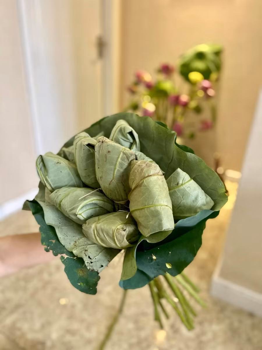 Cách ướp trà sen xổi thơm ngào ngạt ảnh 3