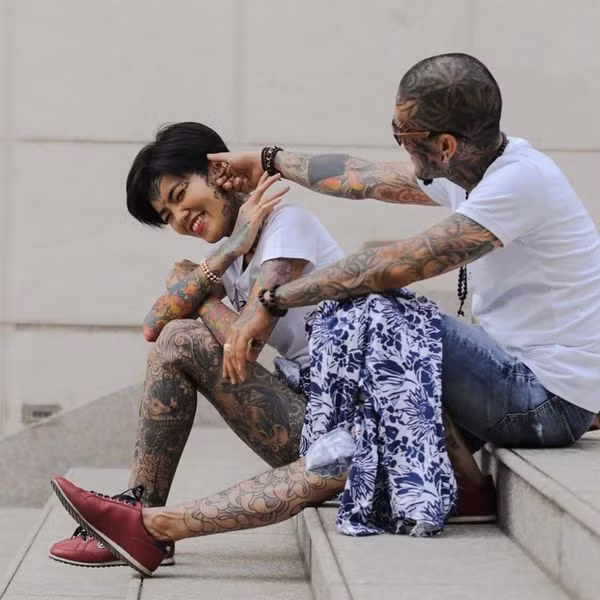 Cặp đôi cũng được nhiều người yêu thích vì khoảnh khăc ngọt ngào của mình.