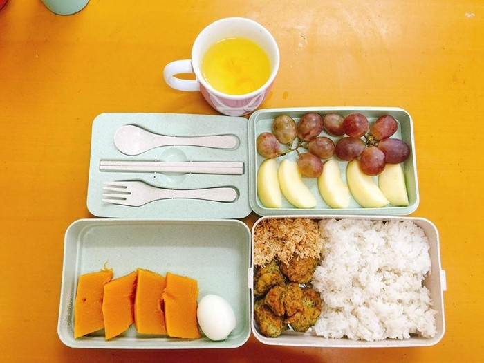 Cơm hộp mẹ chồng nấu cho con dâu mang đi làm khiến cô gái nào cũng phải ghen tỵ