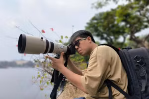 Nhà báo Phạm Khánh Huy. Ảnh: Nhân vật cung cấp