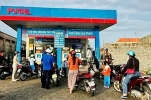 Một cây xăng trên địa bàn tỉnh Lâm Đồng.