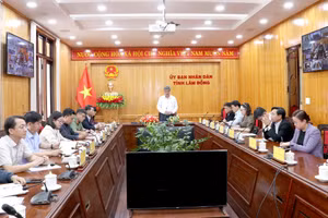 Phó Chủ tịch UBND tỉnh Nguyễn Minh phát biểu chỉ đạo tại cuộc họp Ban Chỉ đạo Kỳ thi tốt nghiệp THPT năm 2026.