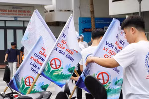 Thanh niên chính là nhóm tiên phong trong việc xây dựng môi trường học đường không khói thuốc, đồng thời lan tỏa lối sống lành mạnh tới cộng đồng.
