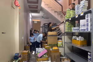 Đa số sản phẩm bị thu giữ là thuốc tân dược không có giấy phép lưu hành.