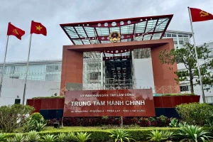 Trung tâm hành chính tỉnh Lâm Đồng.