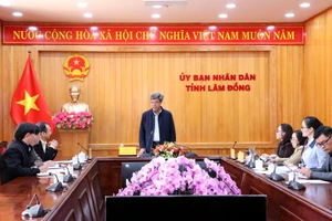 Phó Chủ tịch UBND tỉnh Nguyễn Minh chủ trì họp nghe báo cáo phương thức tuyển sinh phổ thông dân tộc nội trú (DTNT), tuyển sinh lớp 10 trung học phổ thông (THPT) năm học 2026-2027 trên địa bàn tỉnh Lâm Đồng.