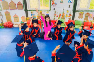 Điểm trường Pá Lùng 5, 6 thuộc Trường Mầm non Chung Chải, nơi điều kiện dạy học còn nhiều khó khăn.