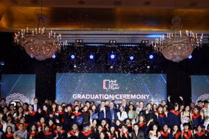 Lễ tốt nghiệp của 200 học viên Wall Street English.