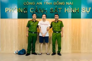 Nghi phạm Nguyễn Thanh Hải bị bắt giữ sau 2 ngày điều tra.