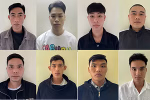 Những đối tượng có liên quan trong tổ chức tội phạm xuyên biên giới nhắm vào người Việt để thực hiện hành vi cưỡng đoạt tài sản. Ảnh: TG