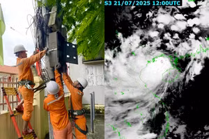 Theo dự báo, bão Wipha sẽ gây mưa lớn diện rộng, gió giật mạnh và nguy cơ xảy ra lũ quét, sạt lở đất tại các tỉnh ven biển phía Bắc và Bắc Trung Bộ.