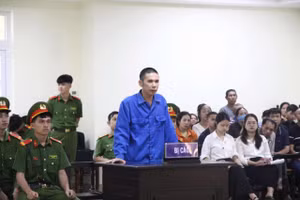 Bị cáo Nguyễn Nam Đại Thuận bị tuyên án tử hình.