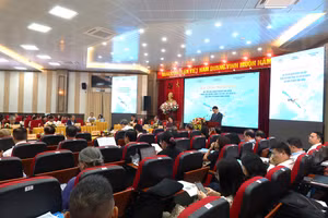 Sự kiện quy tụ đại diện các bộ, ngành, nhà quản lý, chuyên gia kinh tế, cùng gần 50 tham luận đến từ các nhà khoa học, lãnh đạo doanh nghiệp. (Ảnh: Hương Trang)