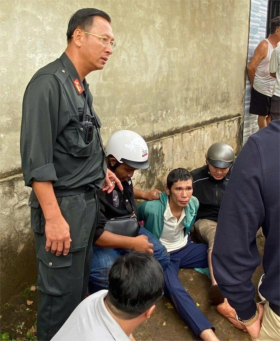 Nghi phạm Nguyễn Nam Đại Thuận bị bắt sau hơn 4h gây án. nghi-pham1.jpg