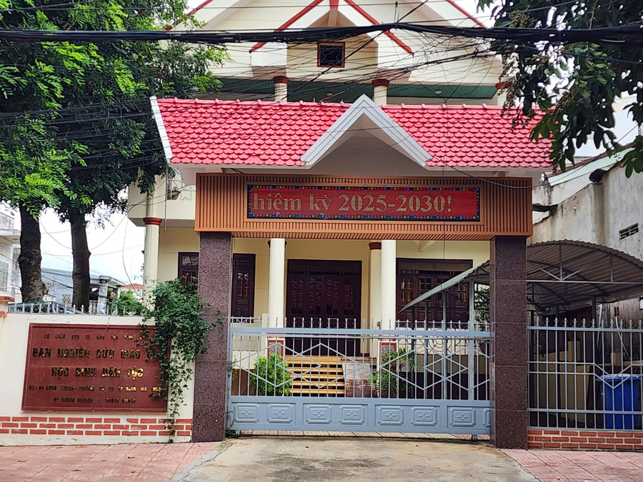 Ban nghiên cứu Giáo dục học sinh dân tộc Đắk Lắk, đóng tại đường Hùng Vương, TP Buôn Ma Thuột. (Ảnh: TT)