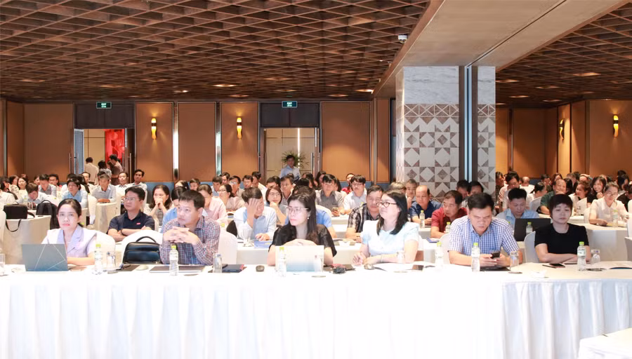 Đại biểu dự tập huấn công tác quản lý, sử dụng ngân sách, tài chính, tài sản công. (Ảnh: TT)