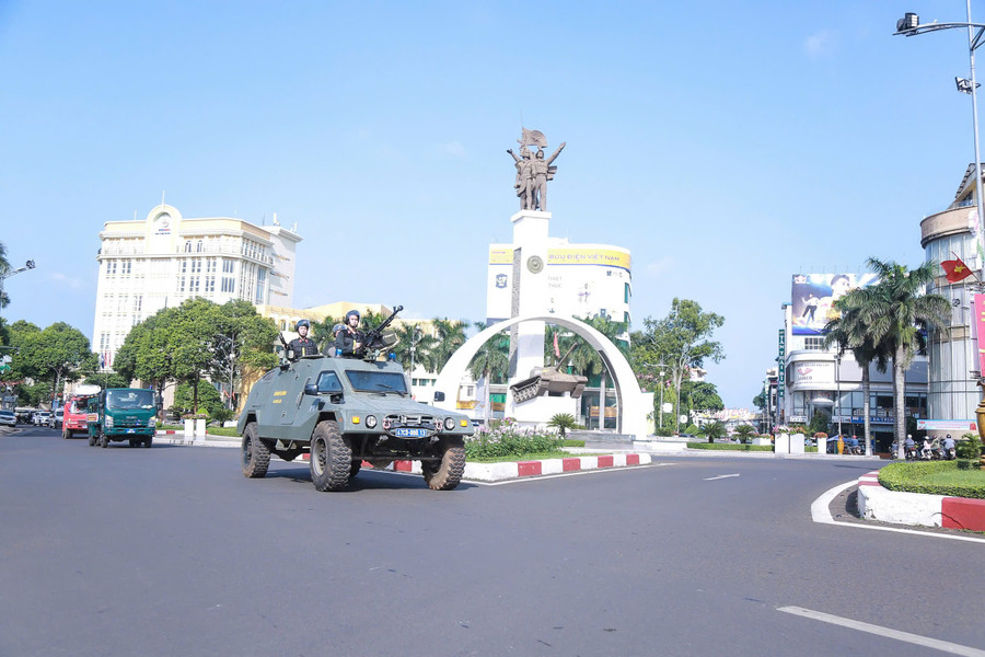 Công an Đắk Lắk mở đợt cao điểm tấn công, trấn áp tội phạm, bảo đảm an ninh trật tự. (Ảnh: VT)