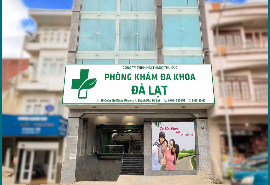 Phòng khám đa khoa Đà Lạt bị xử phạt nghiêm. Ảnh: TG