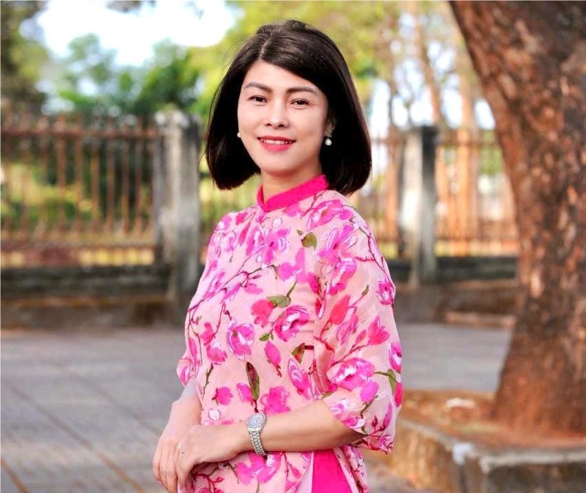 TS Vũ Thị Thanh Hiển – Phó Hiệu trưởng phụ trách Trường Cao đẳng Sư phạm Đắk Lắk.