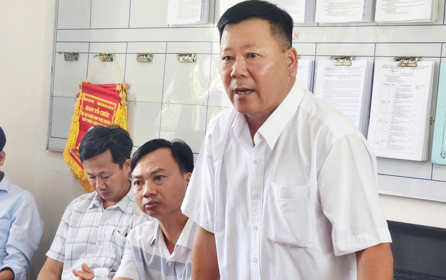 Ông Nguyễn Văn Hoa - Chủ tịch UBND xã Ia Rvê, Đắk Lắk. (Ảnh: TT)