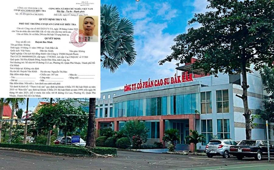 Công an Đắk Lắk truy nã Huỳnh Bảo Minh.